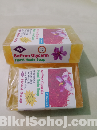 Saffron,Neem,Turmeric Soap